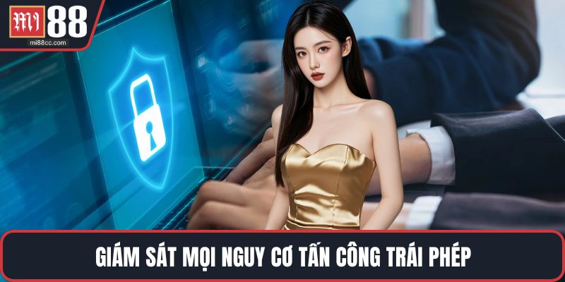 Giám sát mọi nguy cơ tấn công trái phép